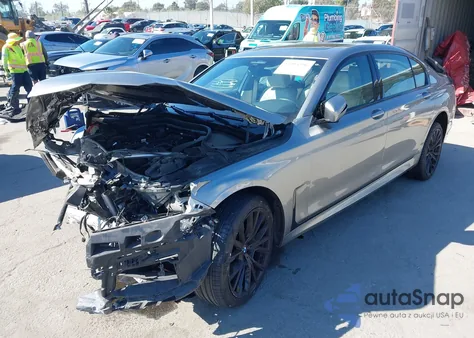 2021 BMW 740I из США, поврежденный, VIN WBA7T2C0XMCF05139